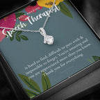 Speech Therapist Gift, Amazing Speech Therapist Gift Necklace, Language Pathologist, Gift for Speech Pathologist
