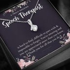 Speech Therapist Gift, Amazing Speech Therapist Gift Necklace, Language Pathologist, Gift for Speech Pathologist