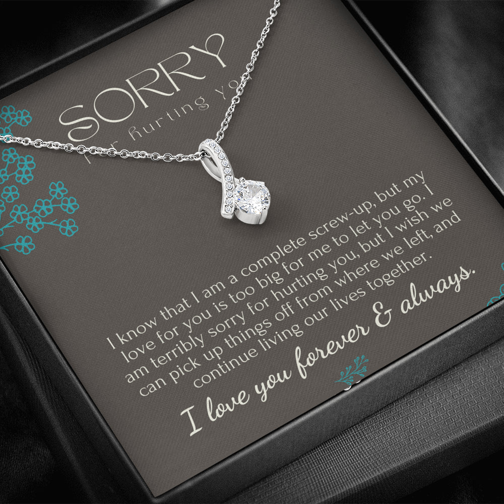 Sorry for hurting you