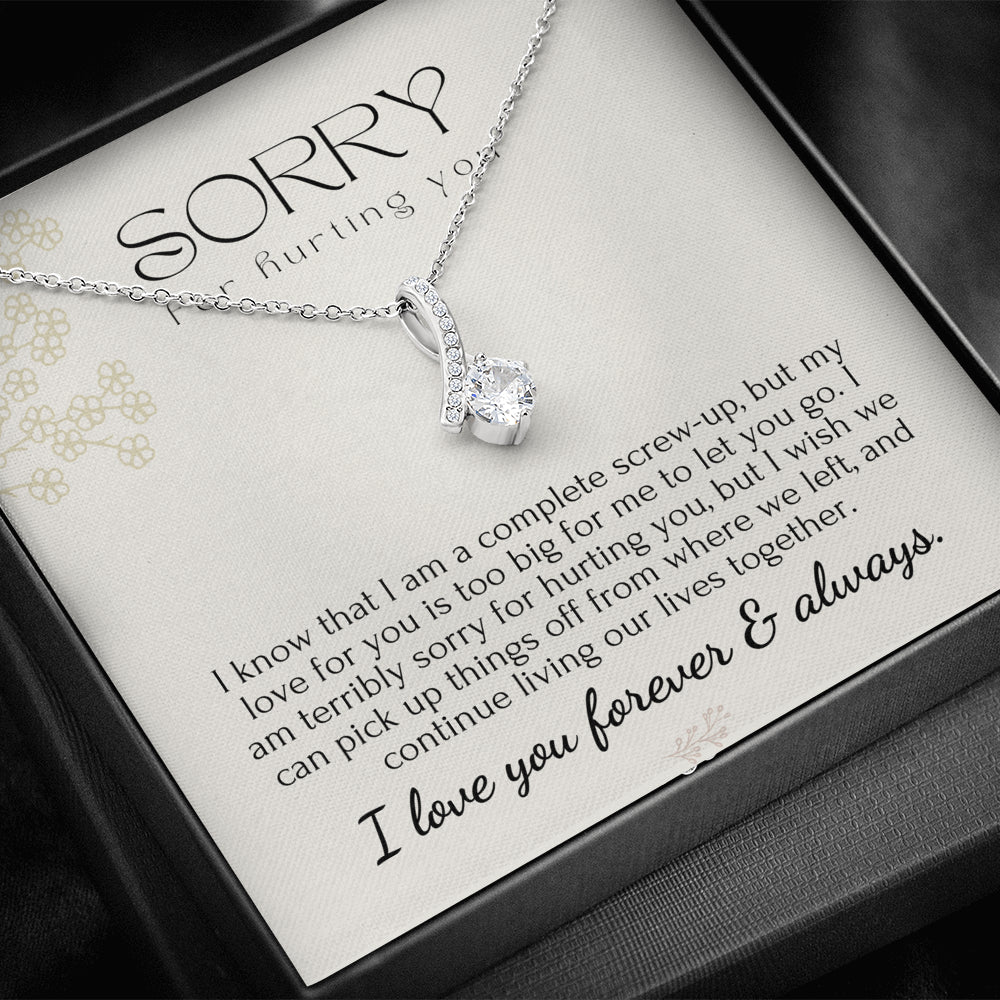 Sorry for hurting you necklace