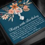 Gift for Wife 40th Birthday, Meaningful Wife 40th Birthday Gift, 40th Birthday Present for Wife, Birthday Gift for Wife Turning 40