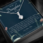 Personalized Birthday Gift for Daughter, Necklace Gift from Mom and Dad, Daughter Birthday Gift, 21st, 22nd, 23rd, 24th, 25th, 26th, 27th, 28th, 29th, 30th, 31st etc.