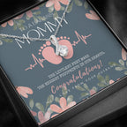 Gift for Pregnant Wife | Mom to be gift | New Mommy Necklace | To Mommy to be | New Mom Jewelry | Badass New Mommy | ALLURING BEAUTY | Badass Wife Gift