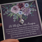 Suegra Necklace Gift, Spanish Mother In Law Gift from Daughter In Law, Regalo Para Mi Suegra,Nuera A Suegra Cumpleaños De La Suegra,Jewelry