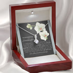 ALLURING BEAUTY Necklace, Gift for Granddaughter from Grandma & Grandpa, To Our Granddaughter, Live Your Dreams, Birthday, Graduation, Christmas