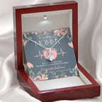 Gift for Pregnant Wife | Mom to be gift | New Mommy Necklace | To Mommy to be | New Mom Jewelry | Badass New Mommy | ALLURING BEAUTY | Badass Wife Gift