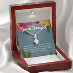 Speech Therapist Gift, Amazing Speech Therapist Gift Necklace, Language Pathologist, Gift for Speech Pathologist