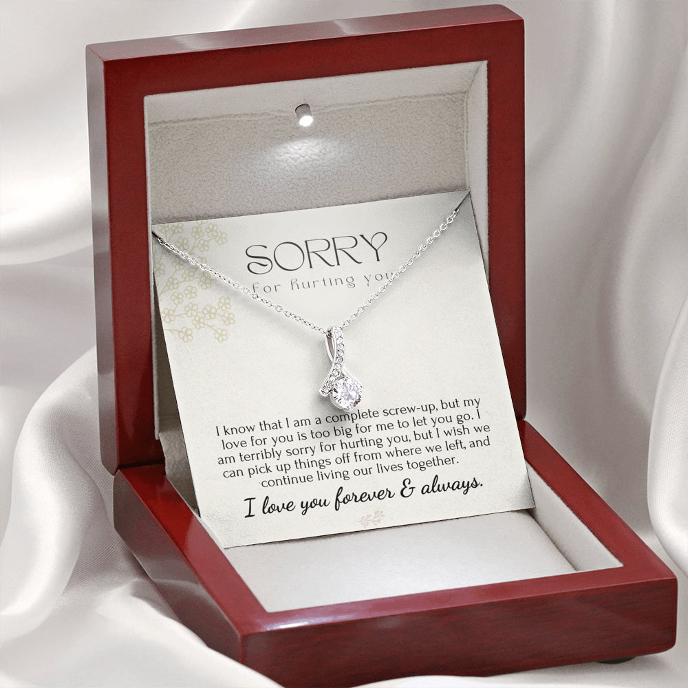 Sorry for hurting you necklace