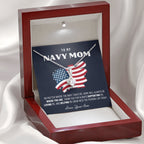 Military Mom Gift, Navy Mom Mothers Day, Navy Mom Gift, Deployment Gift, Navy Mom Necklace from Son, Military, Deploy Gift, Best Navy Mom