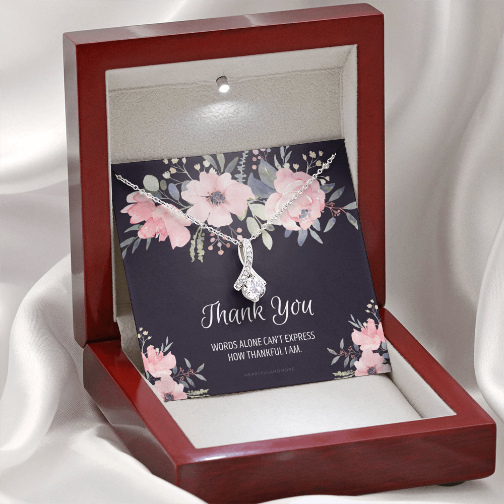 Thank You Necklace ALLURING BEAUTY