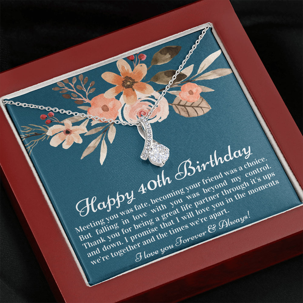 Gift for Wife 40th Birthday, Meaningful Wife 40th Birthday Gift, 40th Birthday Present for Wife, Birthday Gift for Wife Turning 40