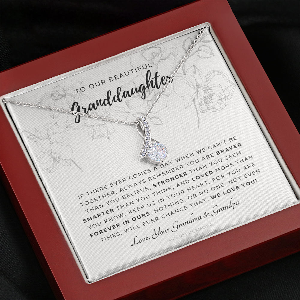 Gift for Granddaughter from Grandma & Grandpa, To Our Granddaughter, Live Your Dreams, Birthday, Graduation, Christmas,