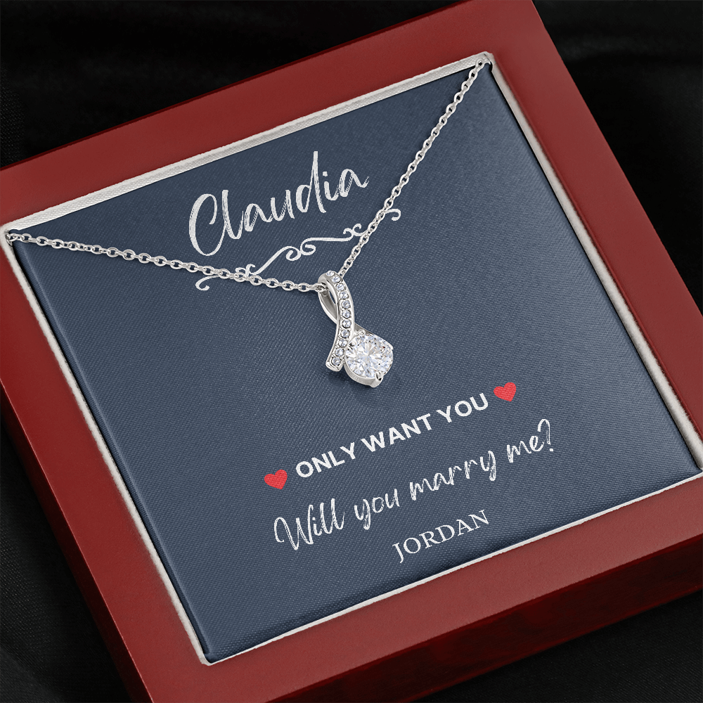 Will You Marry Me ?