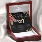 Stepmom Wedding Gift, Bride to Stepmom Necklace, To My Stepmom on My Wedding Day, Wedding Day Gift to Stepmom From Stepdaughter