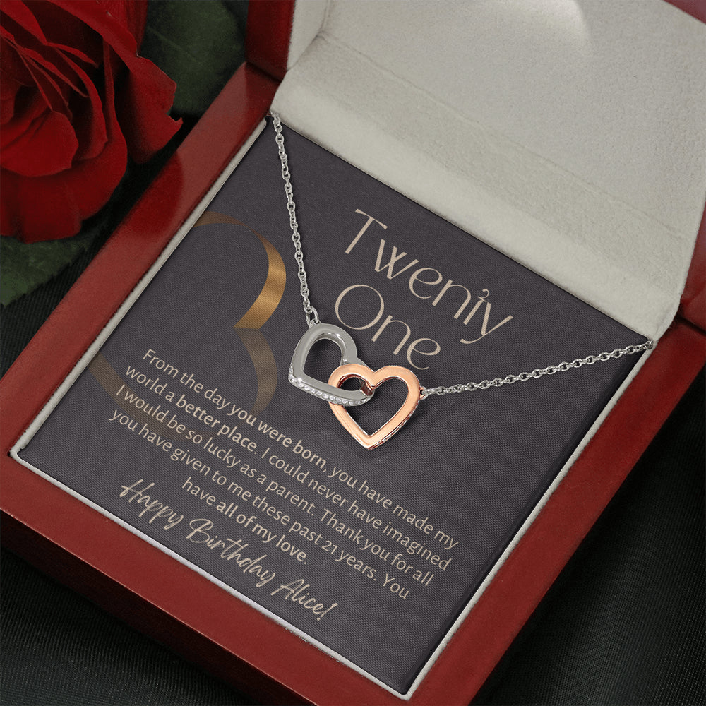 21st birthday gift for daughter