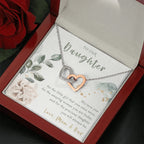 Necklace Gift For Daughter From Parents, Daughter Necklace From Mom And Dad, Daughter Gift From Parents, Necklace For Daughter