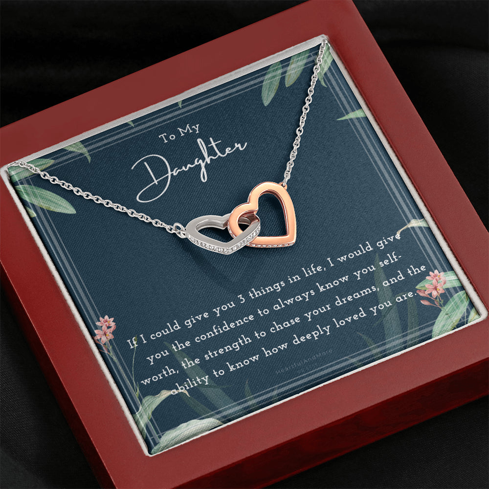 To My Daughter, Daughter Necklace, Anniversary Gift for Daughter, Daughter Gift, Gift for Daughter, Christmas, Birthday