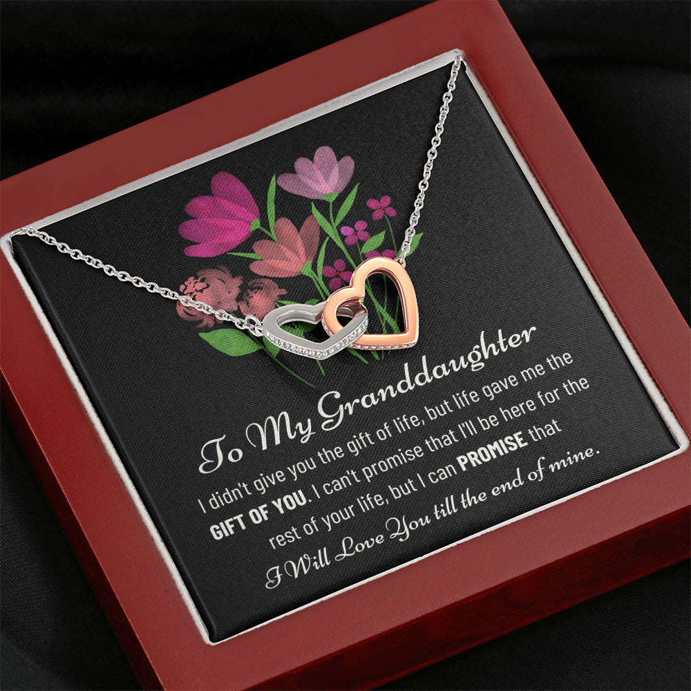 To My Granddaughter, Christmas Gift for Granddaughter, Christmas Present for Granddaughter, Necklace Gift for Granddaughter From Grandma