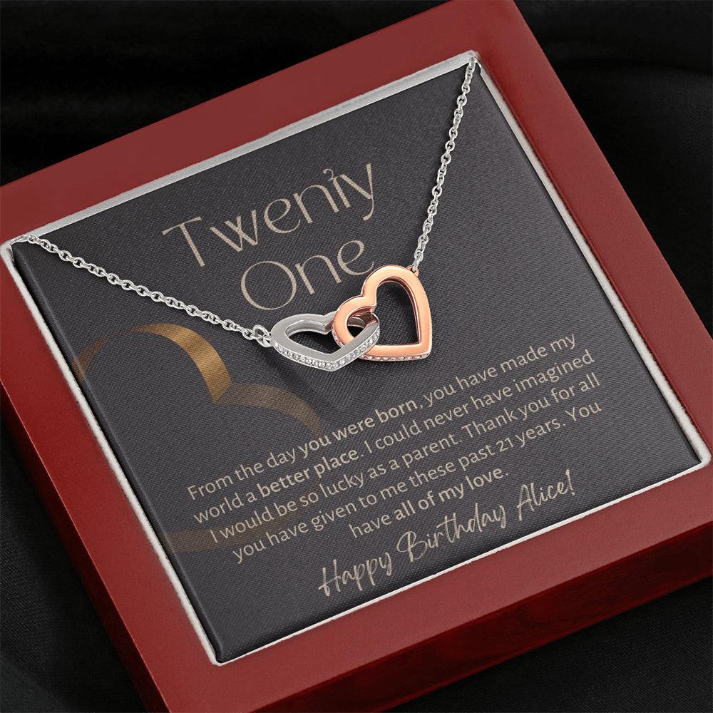 21st birthday gift for daughter