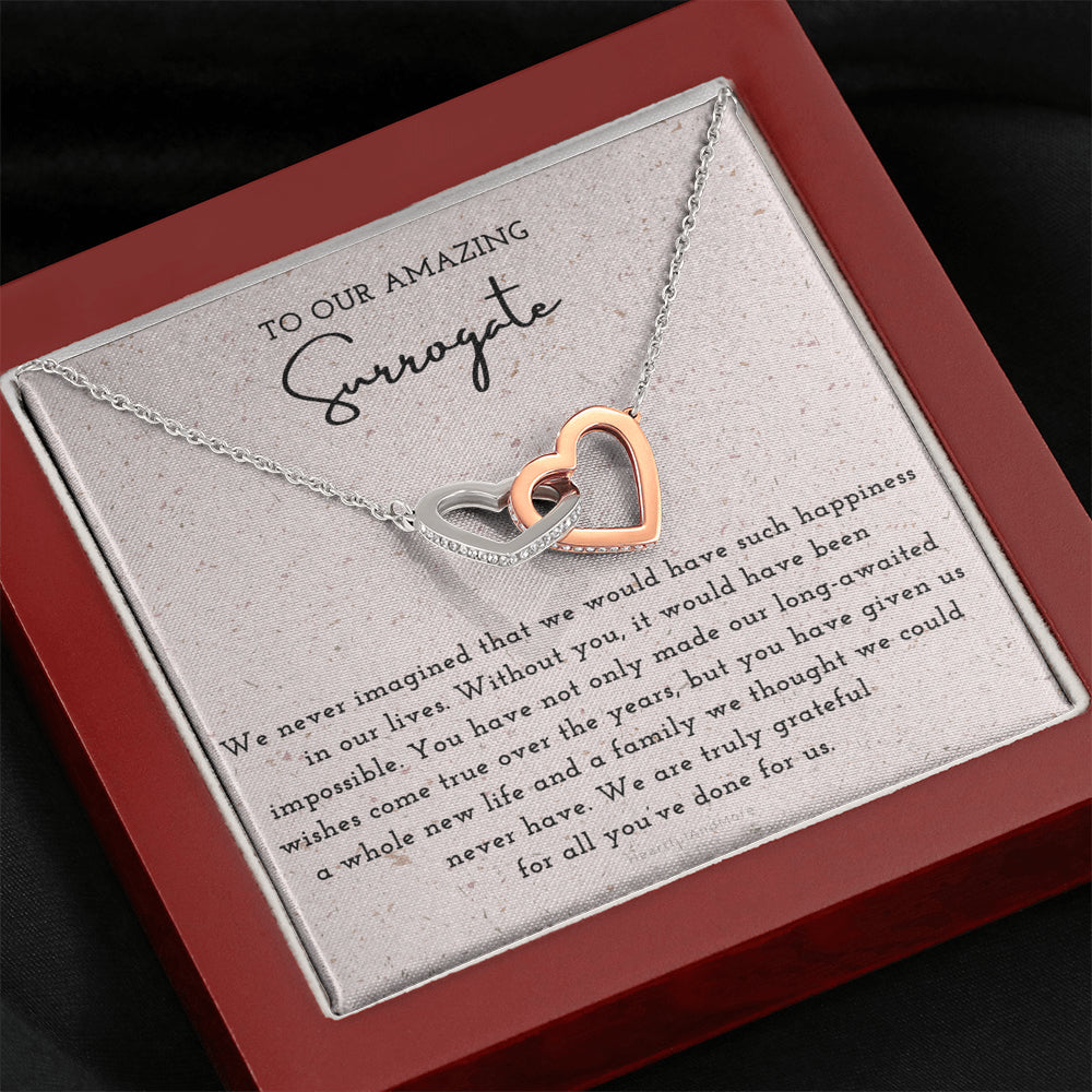 Surrogate Appreciation Gift, Surrogate Gift, Surrogate Gift With Message Card, Surrogate Transfer Day Thank You Gift