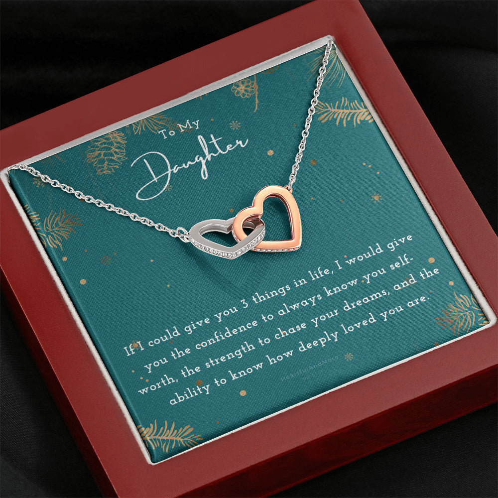 To My Daughter, Daughter Necklace, Anniversary Gift for Daughter, Daughter Gift, Gift for Daughter, Christmas, Birthday