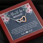 Thank You Gift, Appreciation Gift, Thank You Necklace, Leaving Job Gift for Coworker, Coworker Gift