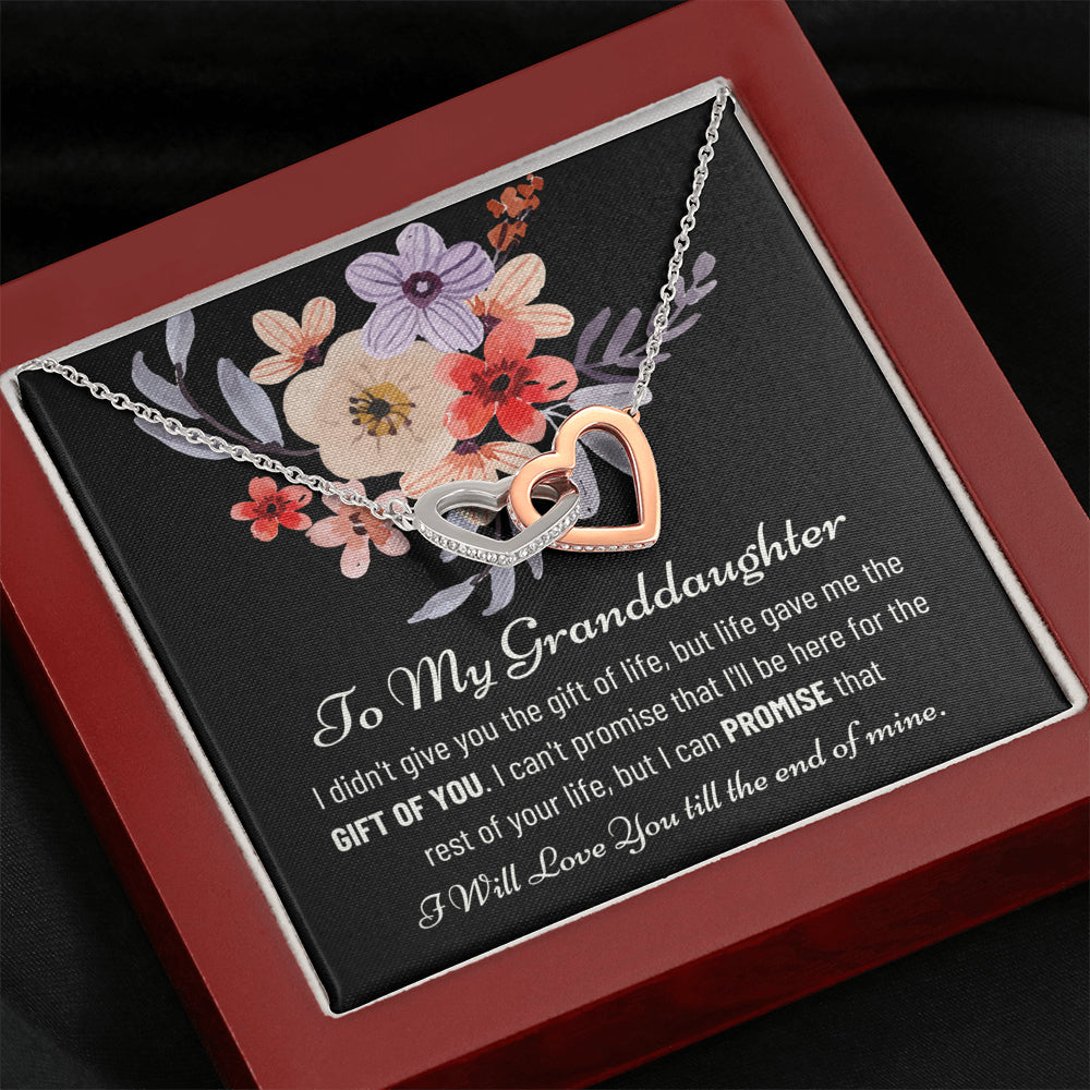 To My Granddaughter, Christmas Gift for Granddaughter, Christmas Present for Granddaughter, Necklace Gift for Granddaughter From Grandma