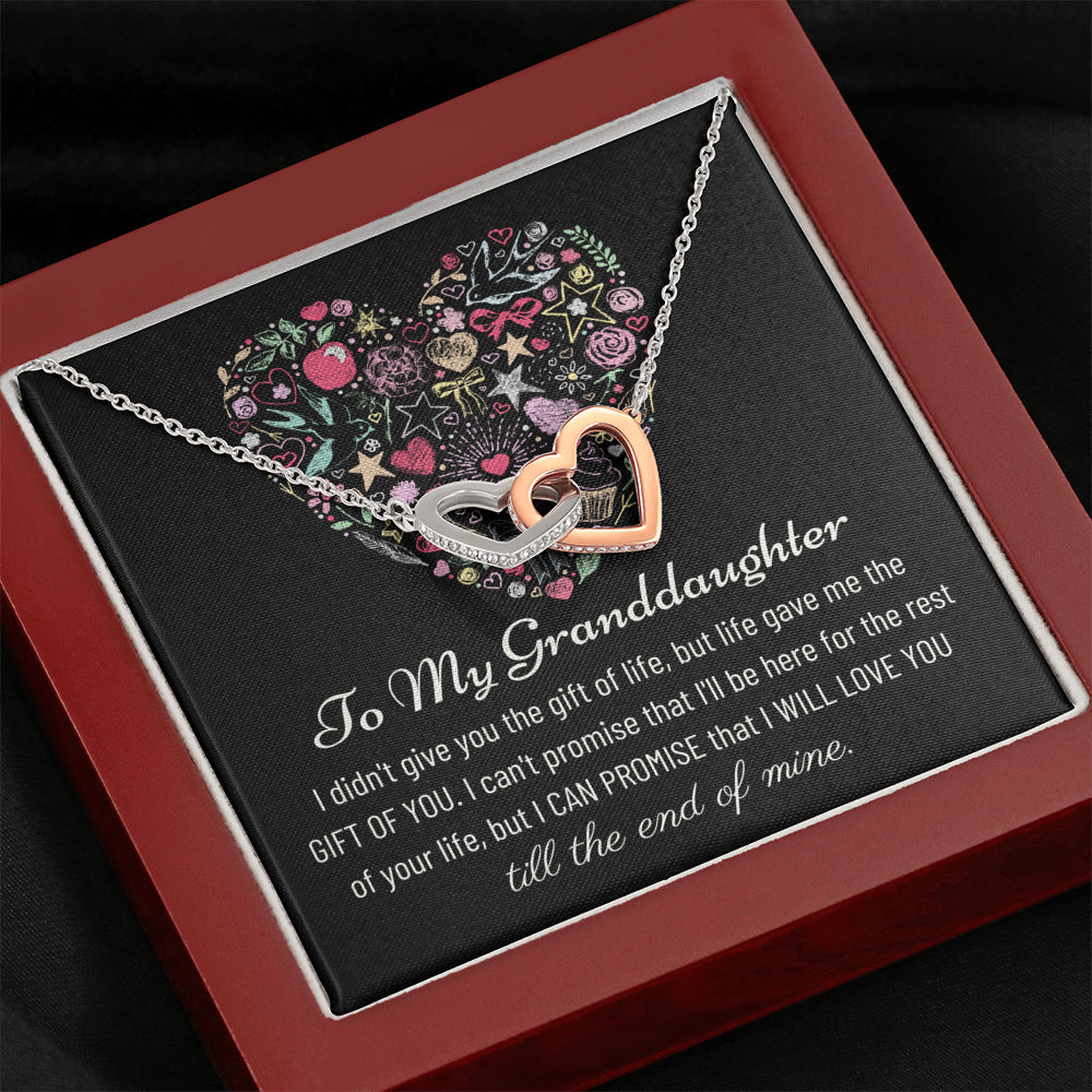 To My Granddaughter, Christmas Gift for Granddaughter, Christmas Present for Granddaughter, Necklace Gift for Granddaughter From Grandma