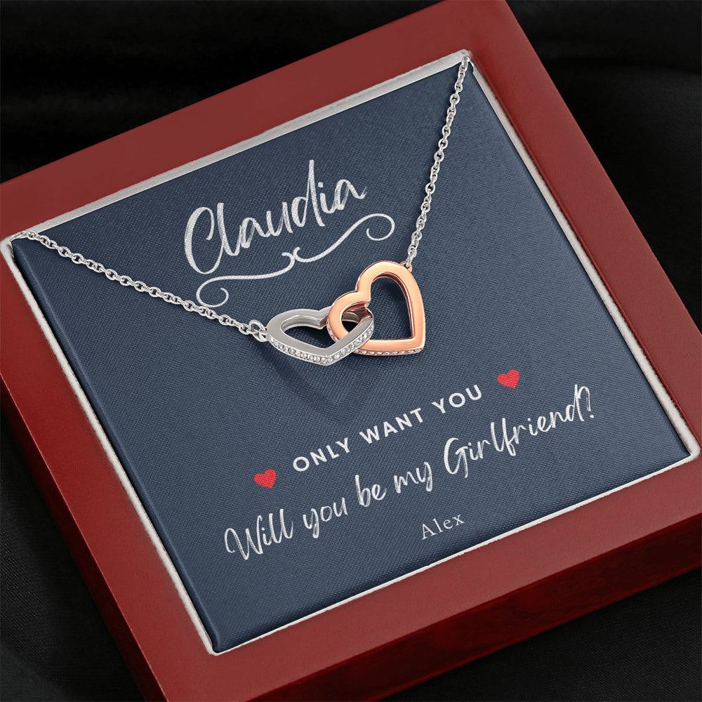 Will you be my girlfriend ?