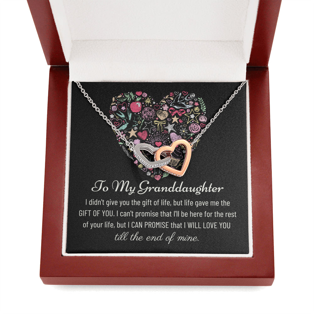 To My Granddaughter, Christmas Gift for Granddaughter, Christmas Present for Granddaughter, Necklace Gift for Granddaughter From Grandma