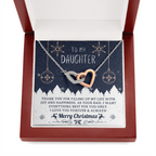 To My Daughter Christmas from Dad