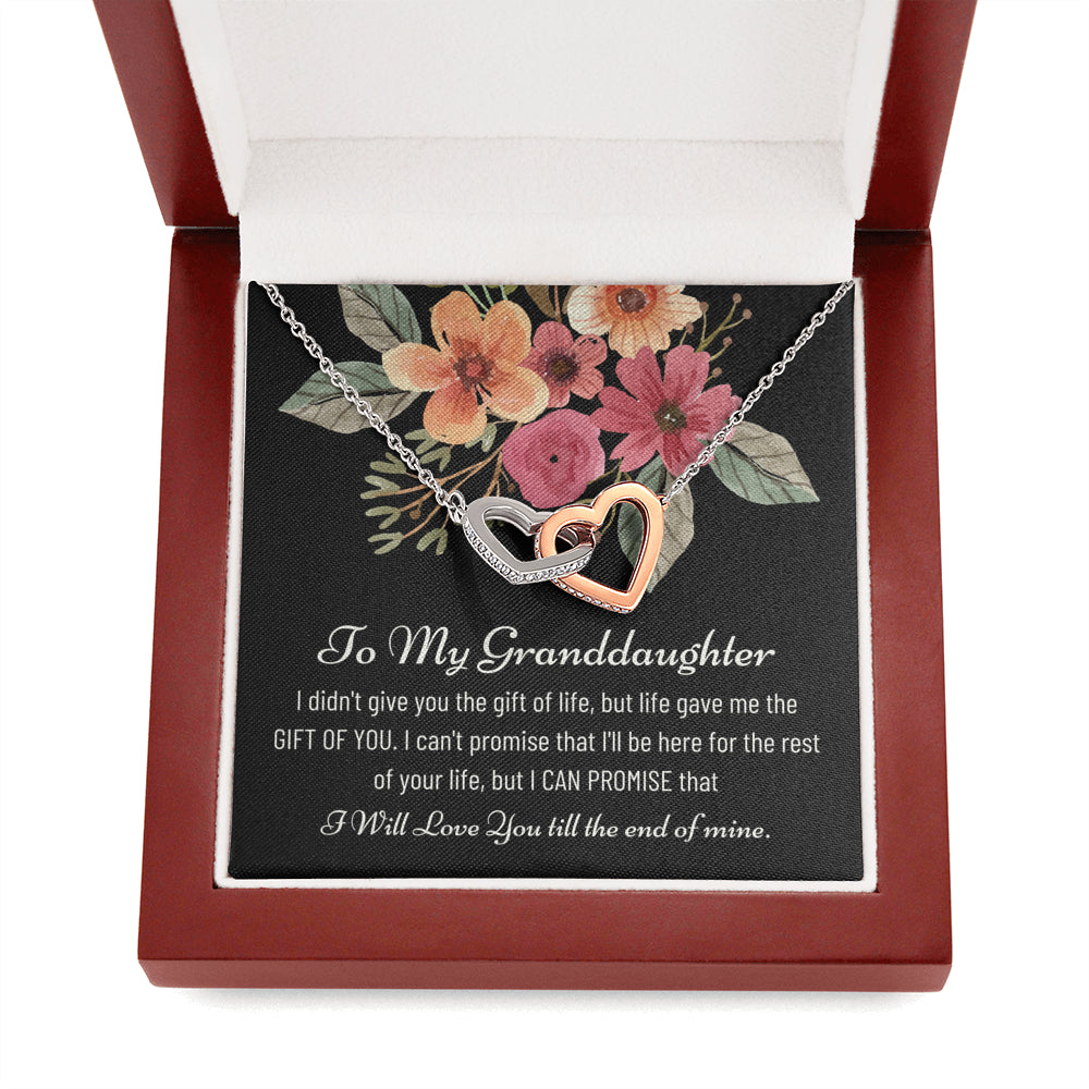 To My Granddaughter, Christmas Gift for Granddaughter, Christmas Present for Granddaughter, Necklace Gift for Granddaughter From Grandma