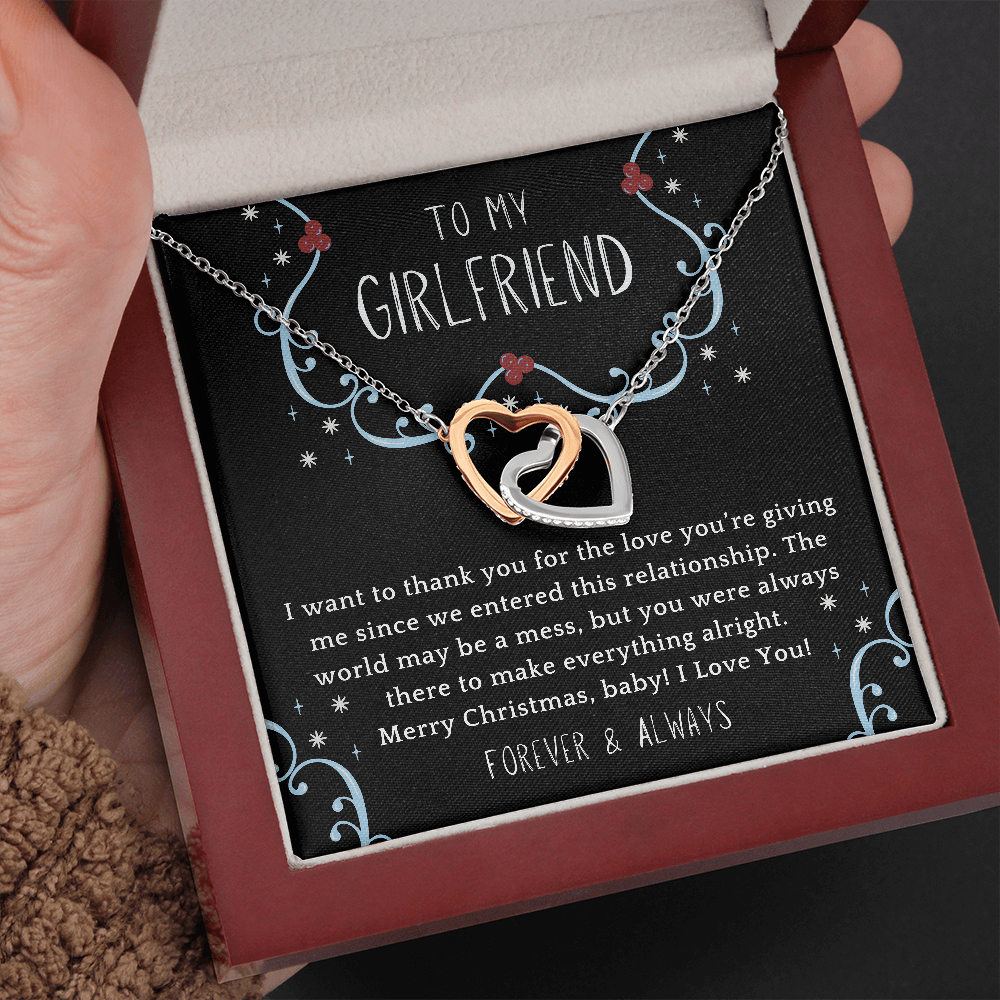 Christmas Gift for Girlfriend, Christmas Present for Girlfriend, Christmas Gift for Love, Necklace Christmas Gift for Girlfriend