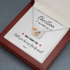 Girlfriend Proposal Ideas, Will You Be My Girlfriend Gift, Asking Out Girlfriend, Will You Be My Girlfriend Proposal Necklace
