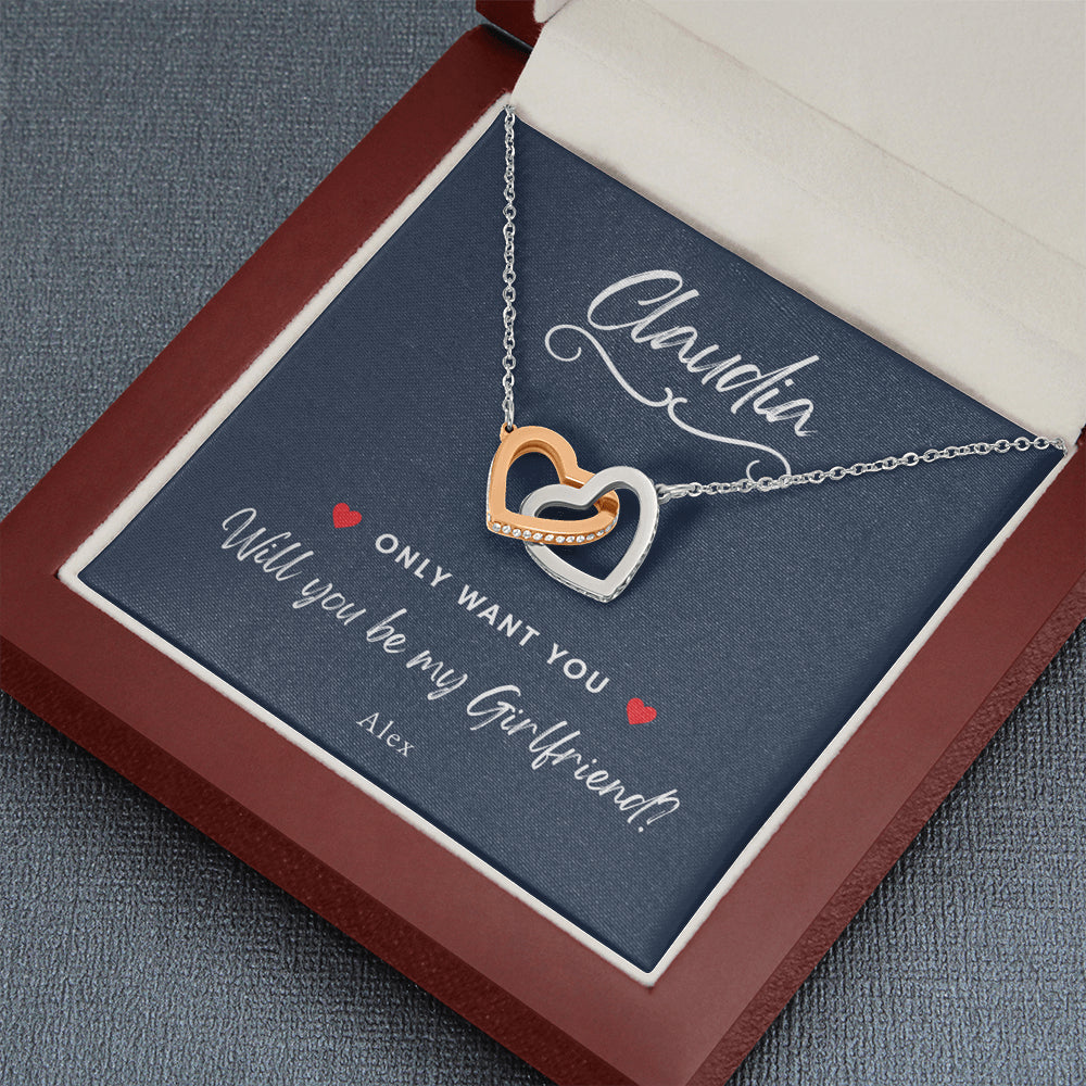 Will you be my girlfriend ?