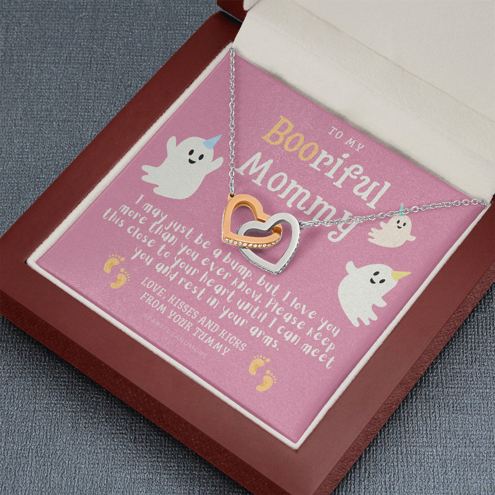 Mom to be gift | New Mommy Gift Necklace | Pregnant Wife Gift | I May Just Be A Bump | To mummy from bump | To Mommy to be | Heart Jewelry
