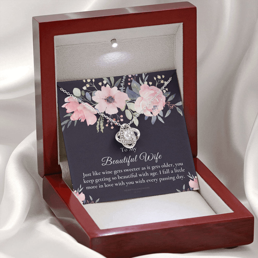 To My Wife Necklace, Anniversary Gift for Wife, Birthday Gift for Wife, Jewelry for Wife, Necklace for Wife, Gift for Wife Birthday