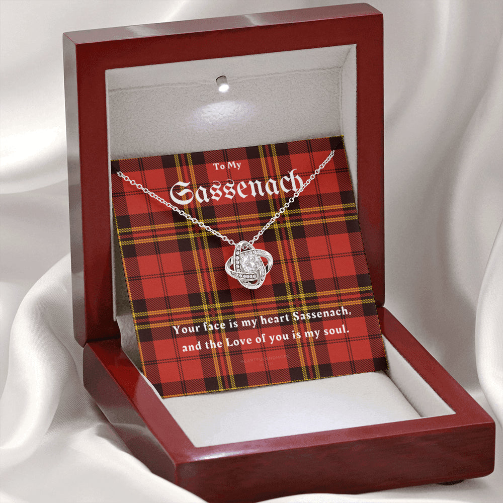 To My Sassenach, Outlander Gift, Outlander Gift Box, Outlander Jewelry, Outlander Gift For Wife, Outlander Charm, Outlander Necklace