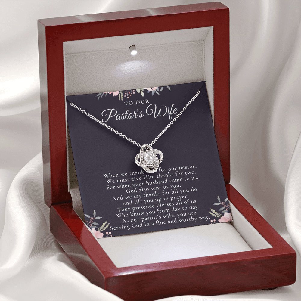 Pastor's Wife Appreciation Gift Necklace, Bible Study Gift, Christmas Present For Pastor's Wife, Best Preacher Wife Gift, Priest Wife Gift