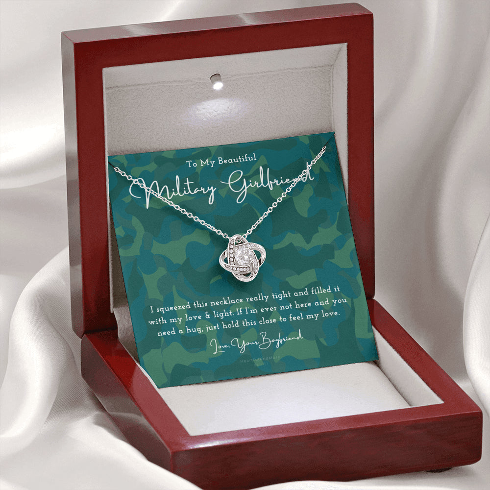 Army Girlfriend Gift, Best Military Girlfriend In The World, Deployment Gift, Gift for Military Girlfriend, Military, Deployment Necklace