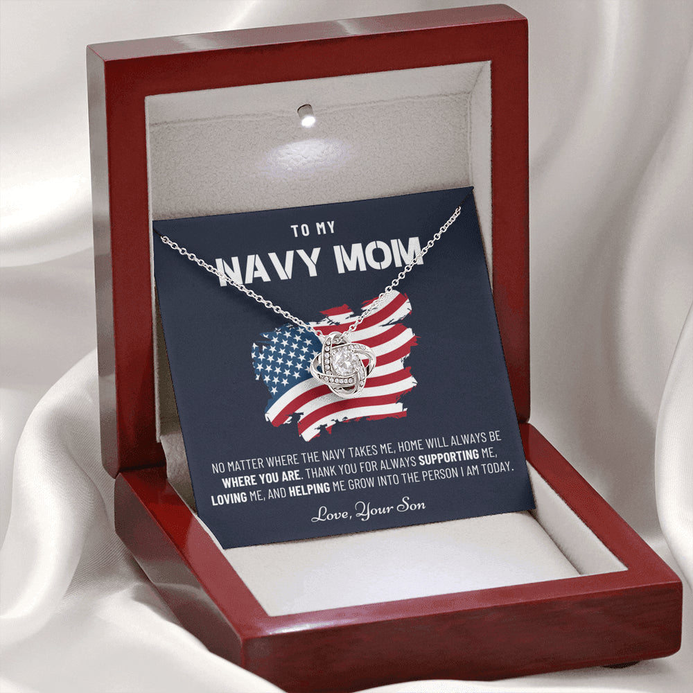 Military Mom Gift, Navy Mom Mothers Day, Navy Mom Gift, Deployment Gift, Navy Mom Necklace from Son, Military, Deploy Gift, Best Navy Mom