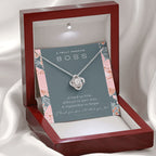 Boss Gift, Necklace for Boss, Gift for Female Boss, Girl Boss, Boss Lady, Thank You Gift, A Truly Amazing Boss Gift, Best Boss