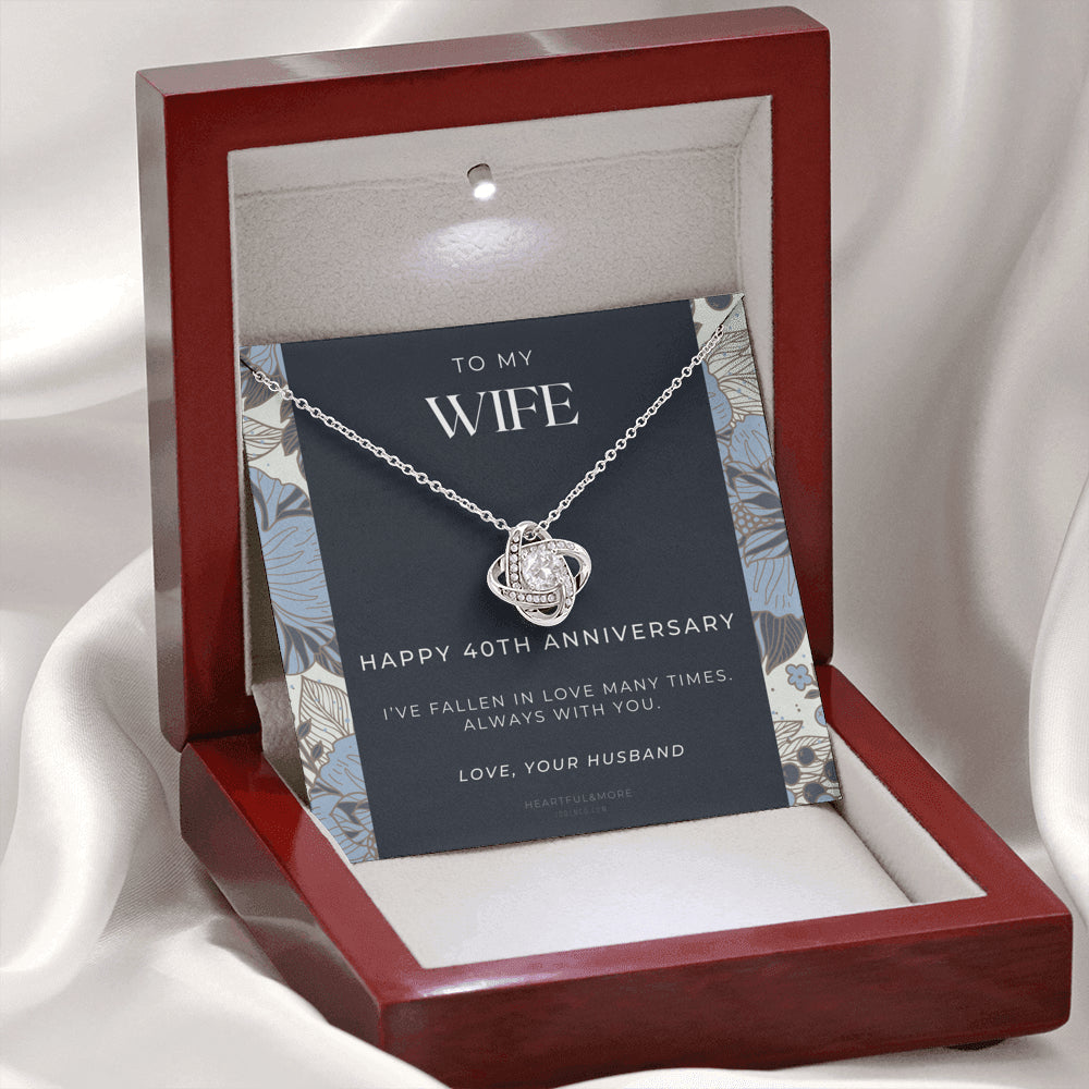 40 Year Anniversary Gift For Wife, 40 Year Anniversary Gifts, 40 Year Wedding Anniversary Gift Ideas, 40th Wedding Anniversary Gift For Her