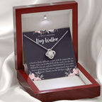 Gift For Female Dog Walker, Dog Walker Retirement Gift, Dog Walker Appreciation Gift, Birthday, Love Knot Necklace