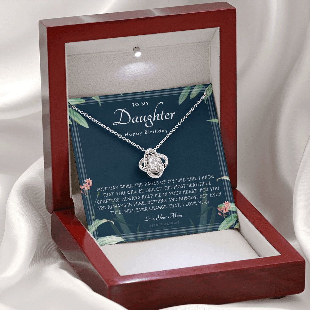 Daughter Gift from Mom to Daughter | Necklace for Daughter | Gift for Daughter from Mom | Daughter gift to daughter birthday gift
