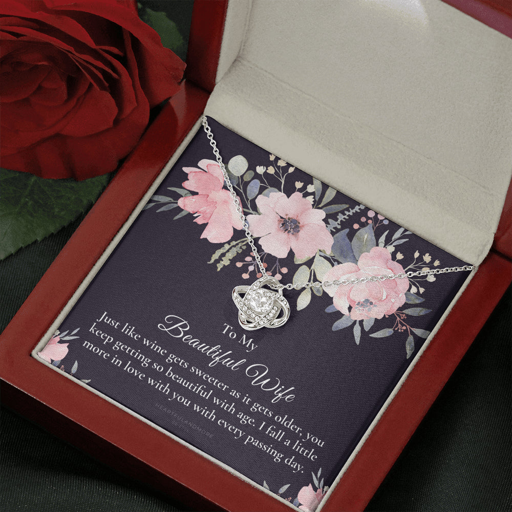 To My Wife Necklace, Anniversary Gift for Wife, Birthday Gift for Wife, Jewelry for Wife, Necklace for Wife, Gift for Wife Birthday