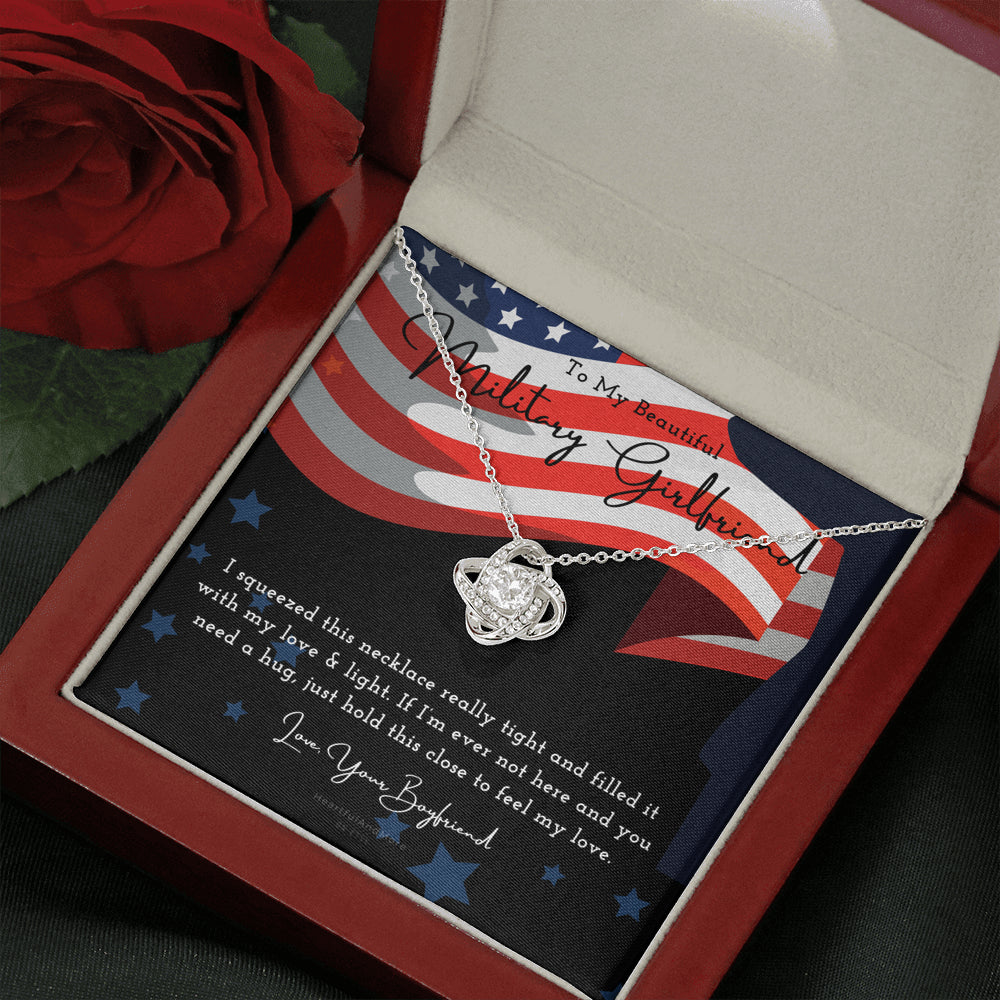 Army Girlfriend Gift, Best Military Girlfriend In The World, Deployment Gift, Gift for Military Girlfriend, Military, Deployment Necklace