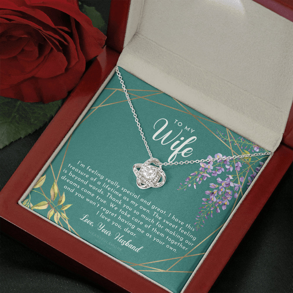 Postpartum Gift for Wife, Gift for Wife Post Pregnancy, Becoming A Mother Gift, Wife After Pregnancy Necklace, Wife Becoming A Mom