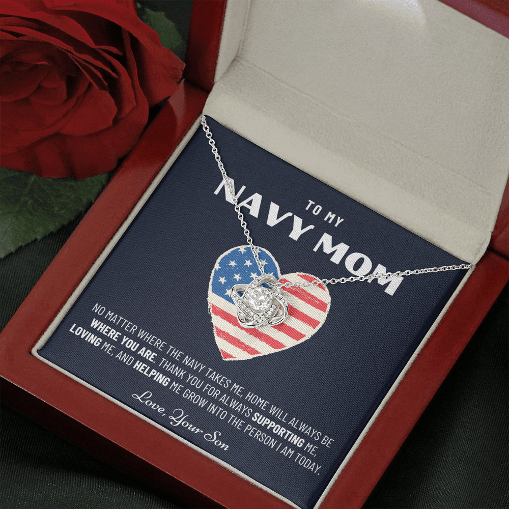 Military Mom Gift, Navy Mom Mothers Day, Navy Mom Gift, Deployment Gift, Navy Mom Necklace from Son, Military, Deploy Gift, Best Navy Mom