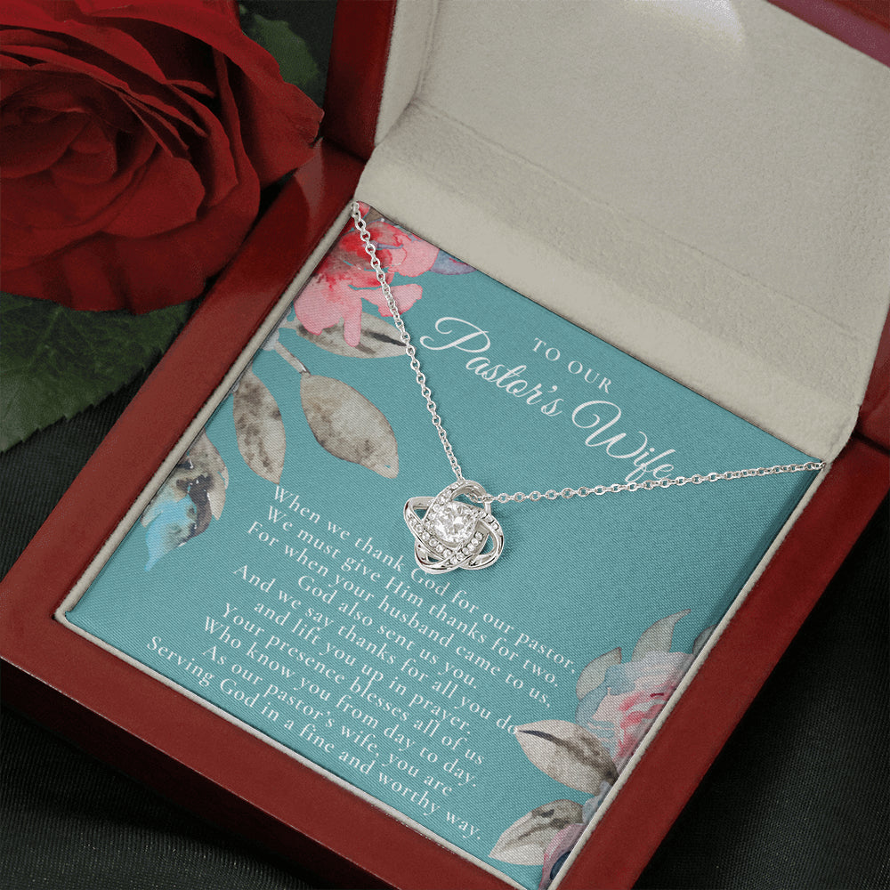 Pastor's Wife Appreciation Gift Necklace, Bible Study Gift, Christmas Present For Pastor's Wife, Best Preacher Wife Gift, Priest Wife Gift